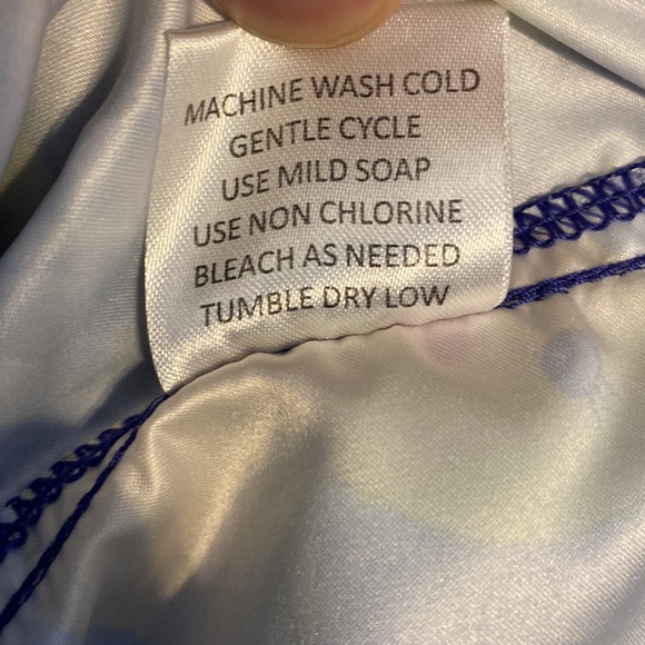 Neff Mens Size Medium Swim Suit Trunks Shorts Rubber Duck Print Yellow Blue - Picture 7 of 11